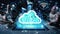 Conceptual cloud computing and data storage technology for future innovation