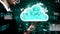 Conceptual cloud computing and data storage technology for future innovation