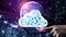 Conceptual cloud computing and data storage technology for future innovation