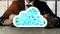 Conceptual cloud computing and data storage technology for future innovation