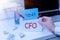 Conceptual display Cfo. Word Written on chief financial officer managing the financial actions of company