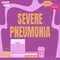 Conceptual display Severe Pneumonia. Business showcase acute disease that is marked by inflammation of lung tissue