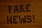 Conceptual hand writing showing Fake News Motivational Call. Business photos showcasing False Unsubstantiated Information HoaxBold