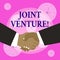 Conceptual hand writing showing Joint Venture. Business photo showcasing New firm formed to achieve exact objectives of