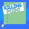 Conceptual hand writing showing Killing Point. Business photo text Phase End Review Stage Gate Project Evaluation No Go