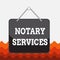 Conceptual hand writing showing Notary Services. Business photo showcasing services rendered by a state commissioned notary public