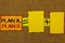 Conceptual hand writing showing Plan A, Plan B. Business photo showcasing Strategic Solutions Ideas Paths to follow to choose from