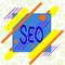 Conceptual hand writing showing Seo. Business photo text incredibly effective way to market your near business online Asymmetrical