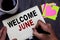 Conceptual hand writing showing Welcome June. Business photo text Calendar Sixth Month Second Quarter Thirty days Greetings Man ho