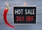 Conceptual hot sale sign with a red chili pepper