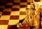 Conceptual image of chess pieces