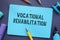 Conceptual photo about Vocational Rehabilitation with handwritten phrase