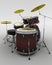 Concert drum kit