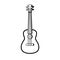 Concert Ukulele - Hawaiian string musical instrument