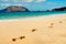 Conchas Beach in La Graciosa, Canary Islands, Spain