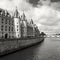 Conciergerie castle in Paris, France