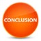 Conclusion elegant orange round button