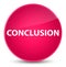 Conclusion elegant pink round button