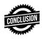 Conclusion rubber stamp