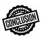Conclusion rubber stamp