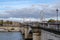 The Concorde bridge and the Big Wheel area listed as World Heritage by UNESCO. Paris, France