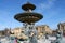 Concorde fountain in Paris capital and the most populous city of France