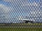 Concorde plane behind the wiring at the Charles De Gaulle Airport in Paris France