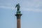 Concordia Statue on top of Jubilee Column (Jubilaumssaule) at Schlossplatz Square - Stuttgart, Germany