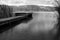 Concret pier landscape