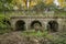 concrete arch bridge on Katy Trail near Dutzow, Missouri