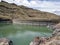 The concrete arch of the Owyhee Dam in Oregon, USA