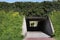 Concrete bicycle tunnel