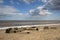 Concrete Blocks on Benacre Beach, Suffolk