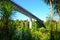 Concrete Bridge Over River in New Zealand