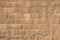 Concrete brown brick block background