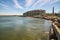 Concrete coastline of abandoned Patarei prison