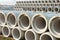 Concrete drainage pipes