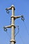 Concrete electric pole