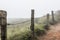 Concrete Fence on Hills