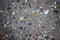 Concrete and gravel pattern background