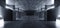 Concrete Grunge Big Hall Tunnel Alien Corridor Empty Futuristic Modern White Glowing Windows Stage Podium Industrial Garage