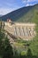 Concrete hydro electric dam