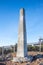 Concrete obelisk on Lysa Mountain