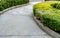 Concrete Pathway in garden