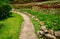 Concrete Pathway in garden