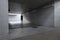 Concrete pedestrian underpass passing under the train station in Mendrisio, Switzerland