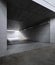 Concrete pedestrian underpass passing under the train station in Mendrisio, Switzerland