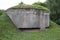 Concrete pillbox machine-gun, Japan. Military equipment during the Second world war