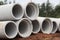 Concrete Pipes Water Drainage