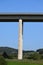 concrete pylon of an Autobahn bridge in the Eifel